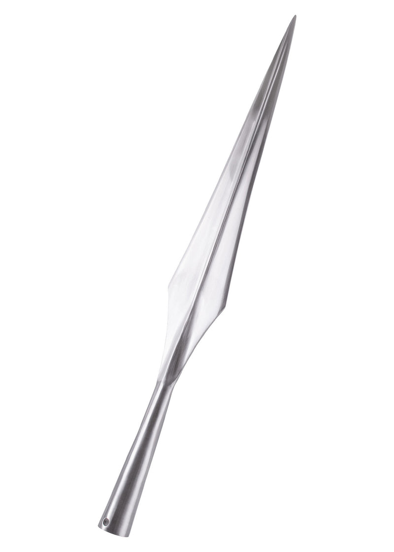 Grote middeleeuwse speerpunt, ca. 52 cm, semi-scherp