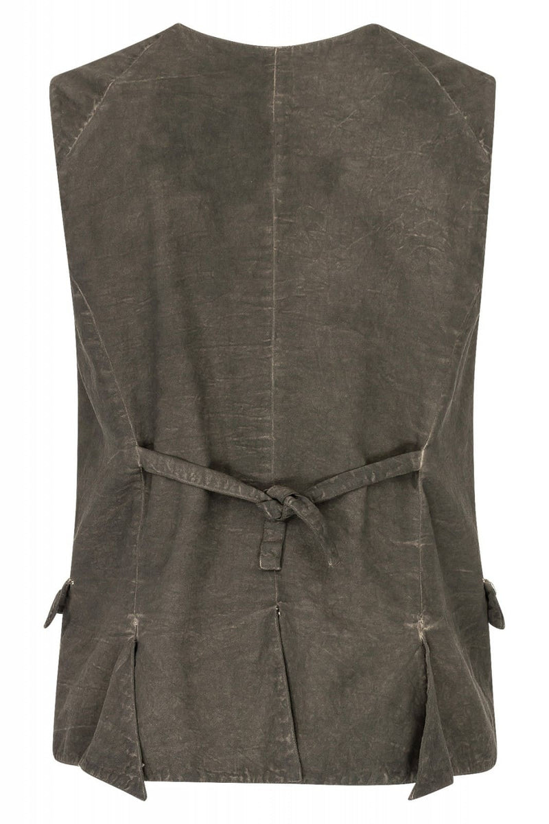 Piratenweste Karl, braun 