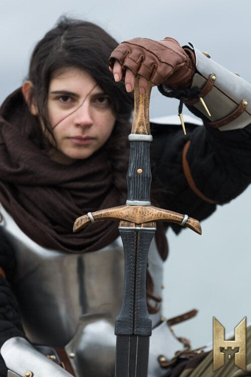 LARP ZWAARD BASTARD Guld 114 cm