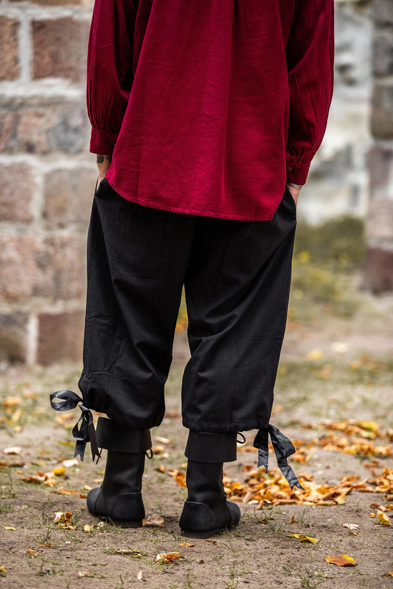 Driekwartsbroek, zwart