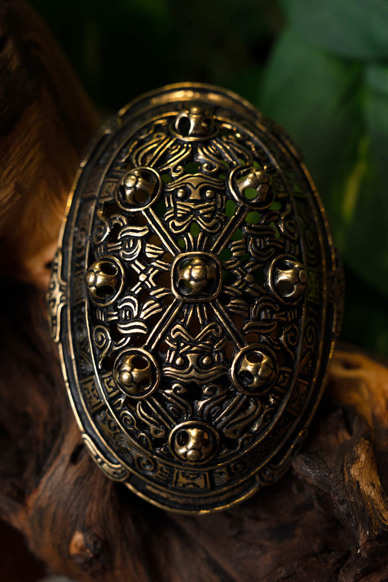 Viking tarcza brosza British Museum, brązowy, cena za sztukę 