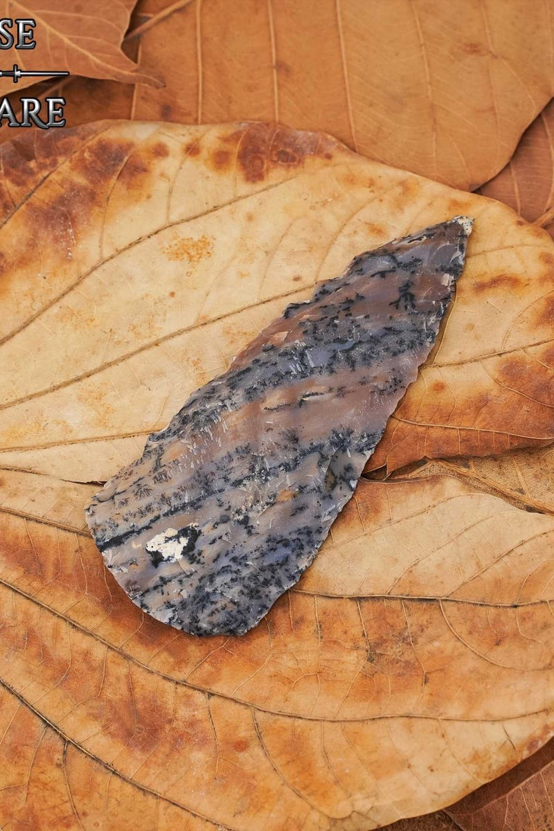 Vuurstenen mes Neolithicum, scherp