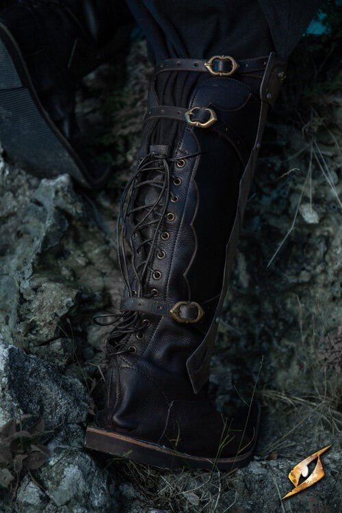 Dark Elven Eventide greaves, 1 mm