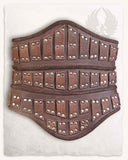 Evandra corset, brun 