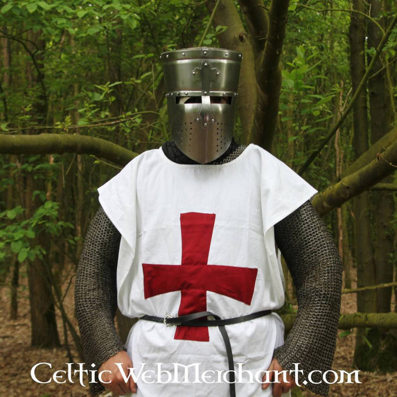 Templerwappenrock, weiß 