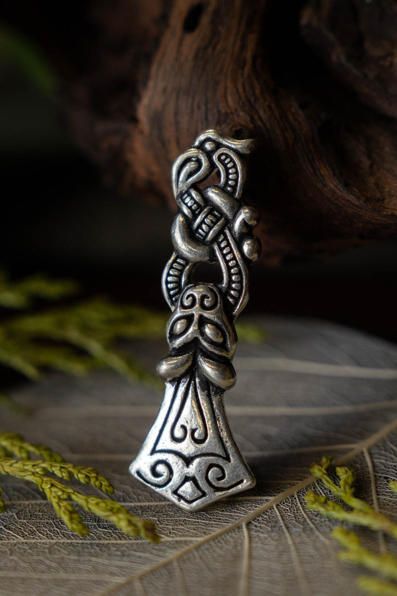 Gotland Rusvikriembeslag, verzilverd