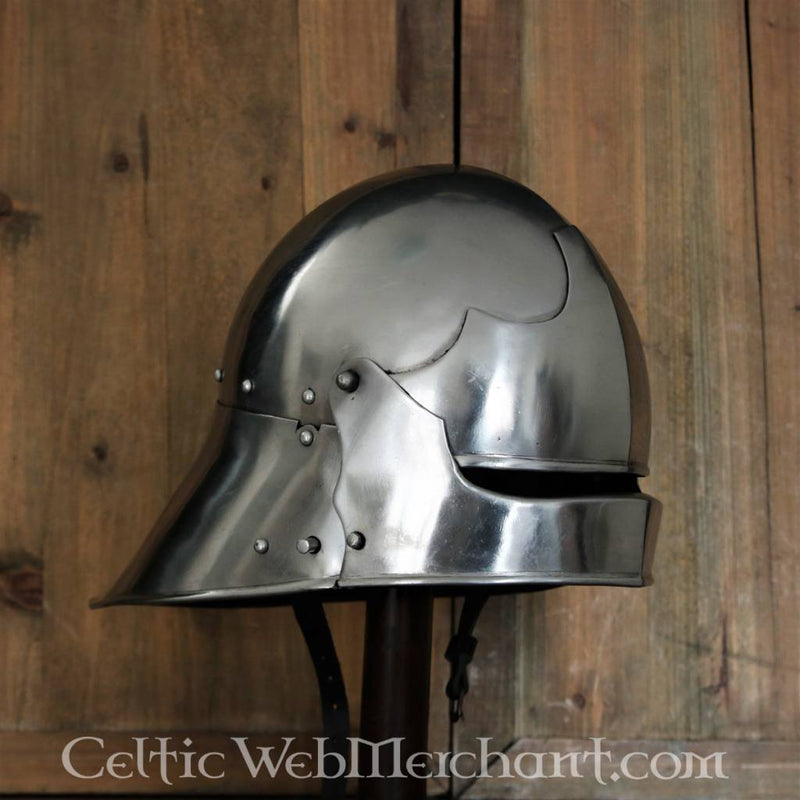 Duitse sallet Nuremberg, 2 mm (battle-ready)