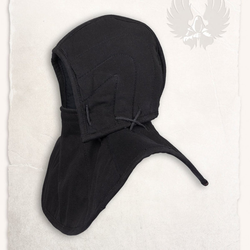 Gambeson hood and collar Aulber black