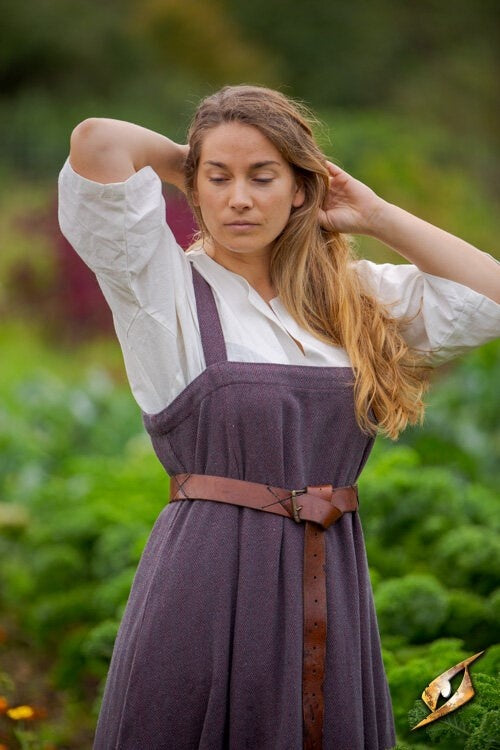 Viking hangeroc Frida vissegraat, bordeauxrood