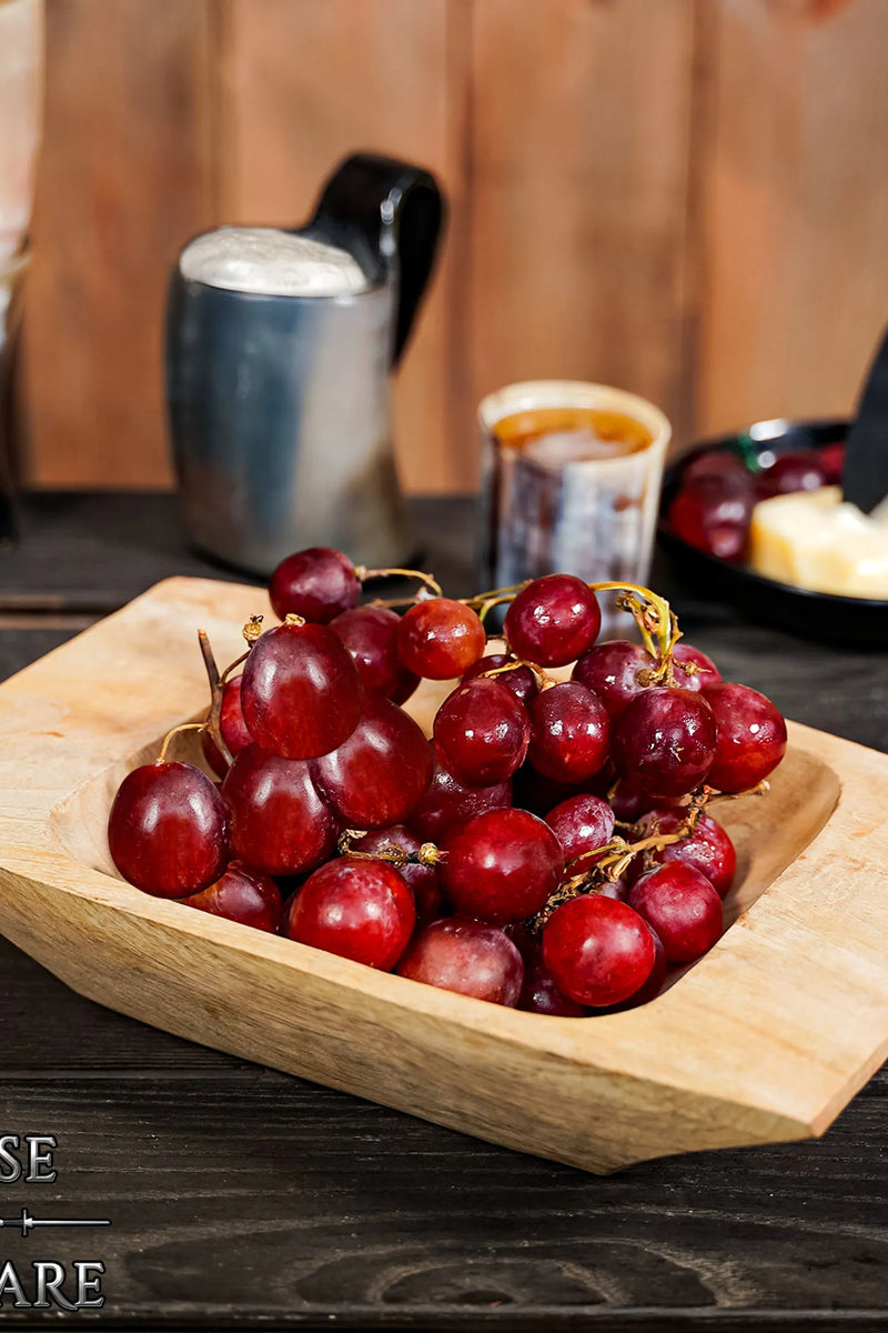 Medieval wooden dish