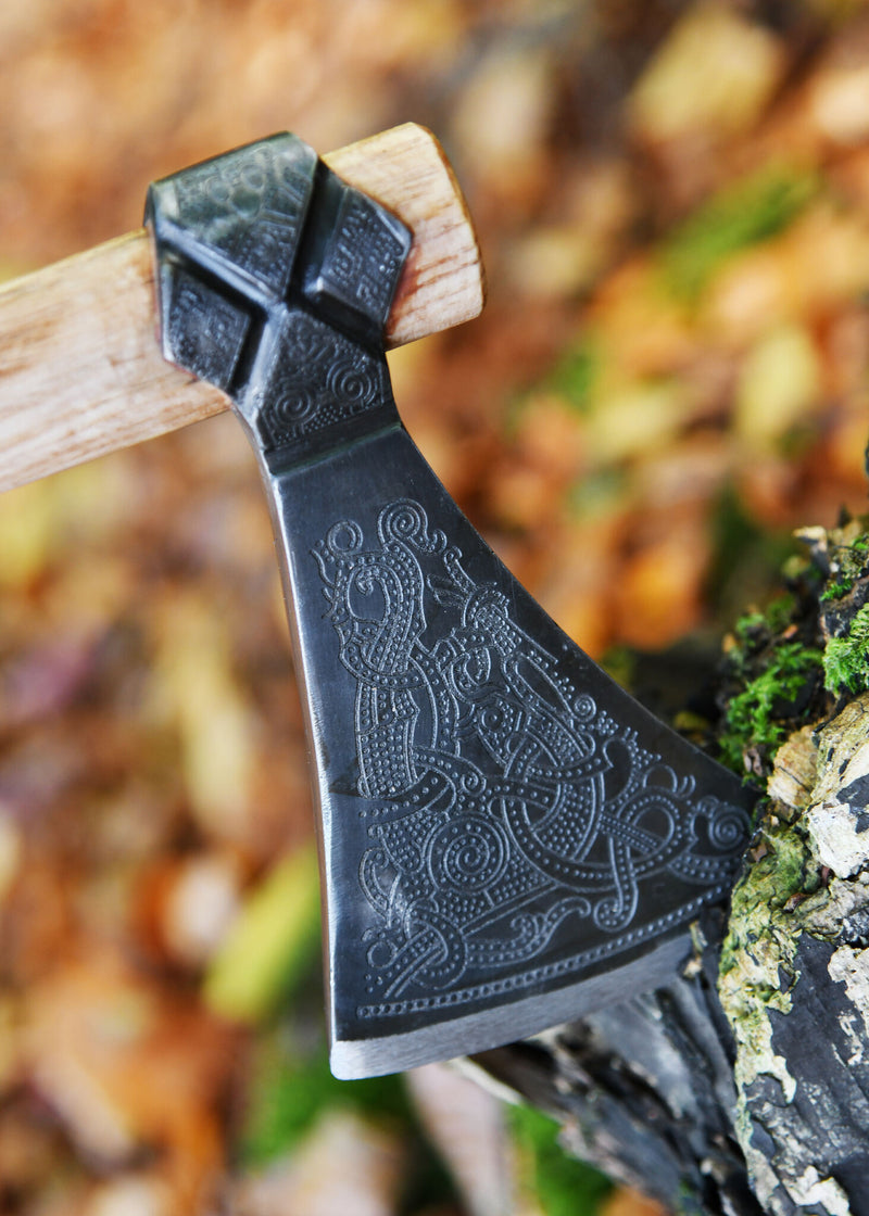 Viking Mammenbijl, type H, semi-scherp