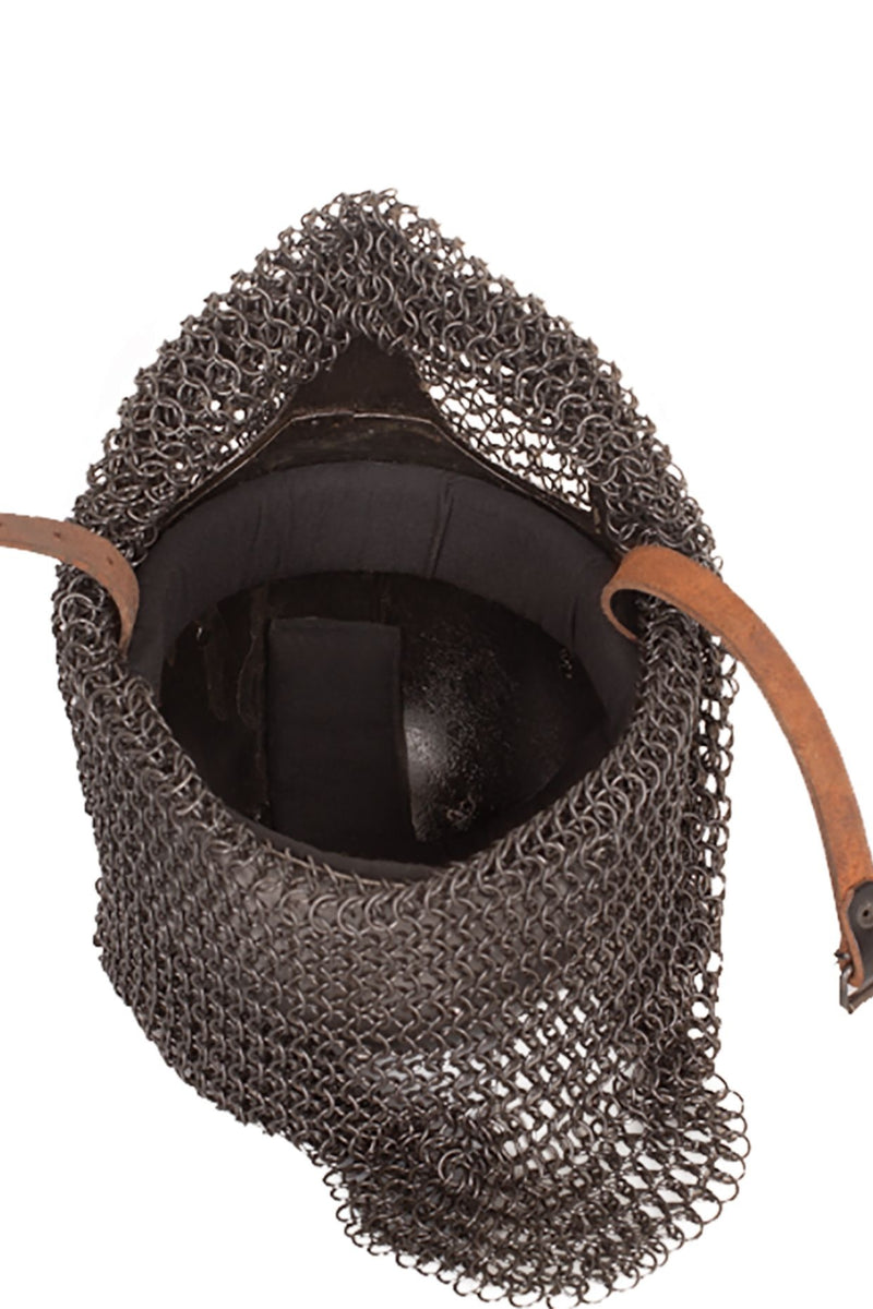 Ulfrik Viking helm met aventail, 1-1.2 mm