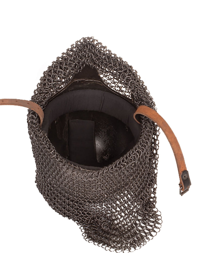 Ulfrik Viking helm met aventail, 1-1.2 mm