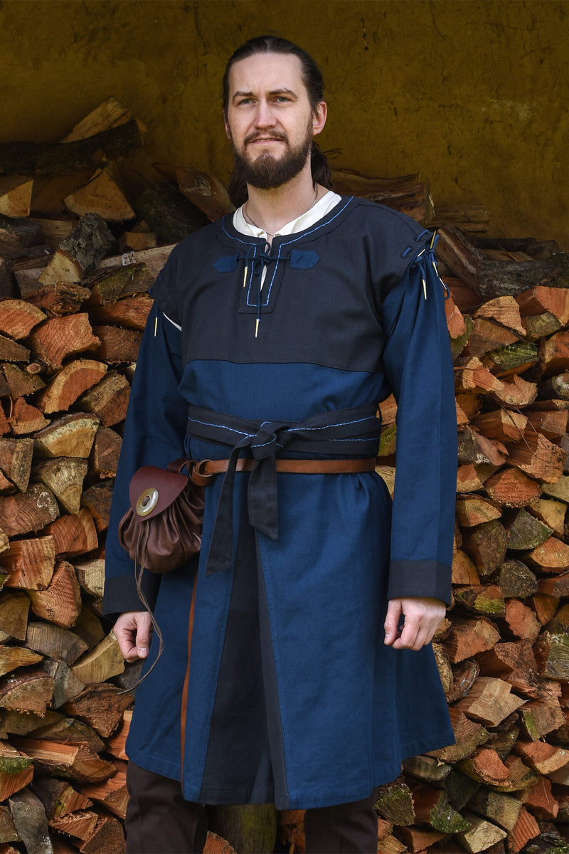 Skjoldehamm tuniek, blauw