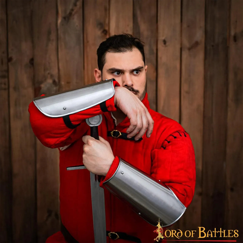 Bracciali italiani del XV secolo, vambrace, 1,2 mm 