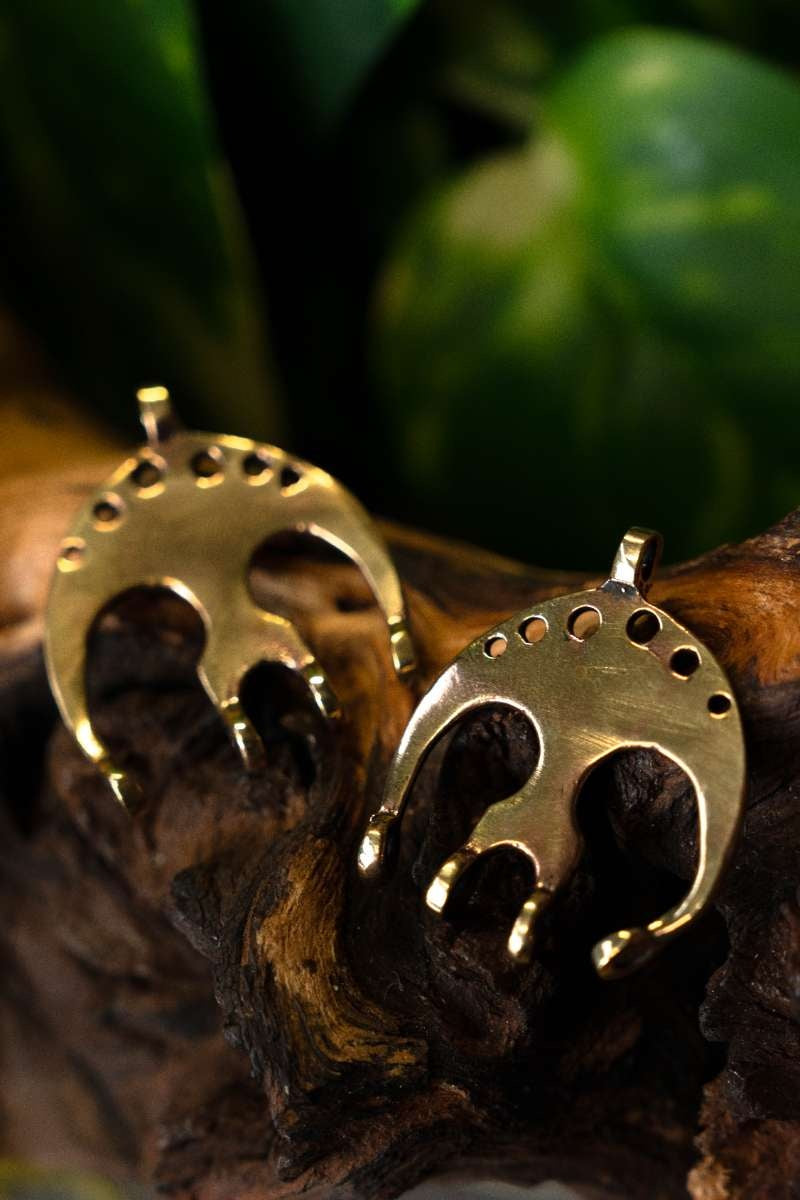 Viking kettingverdelers set van 2, brons