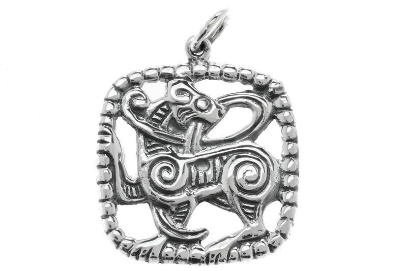 Amuleto di Fenrir, sterling argento 