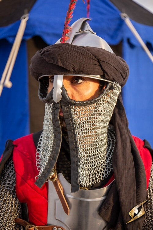 Persian turban, black