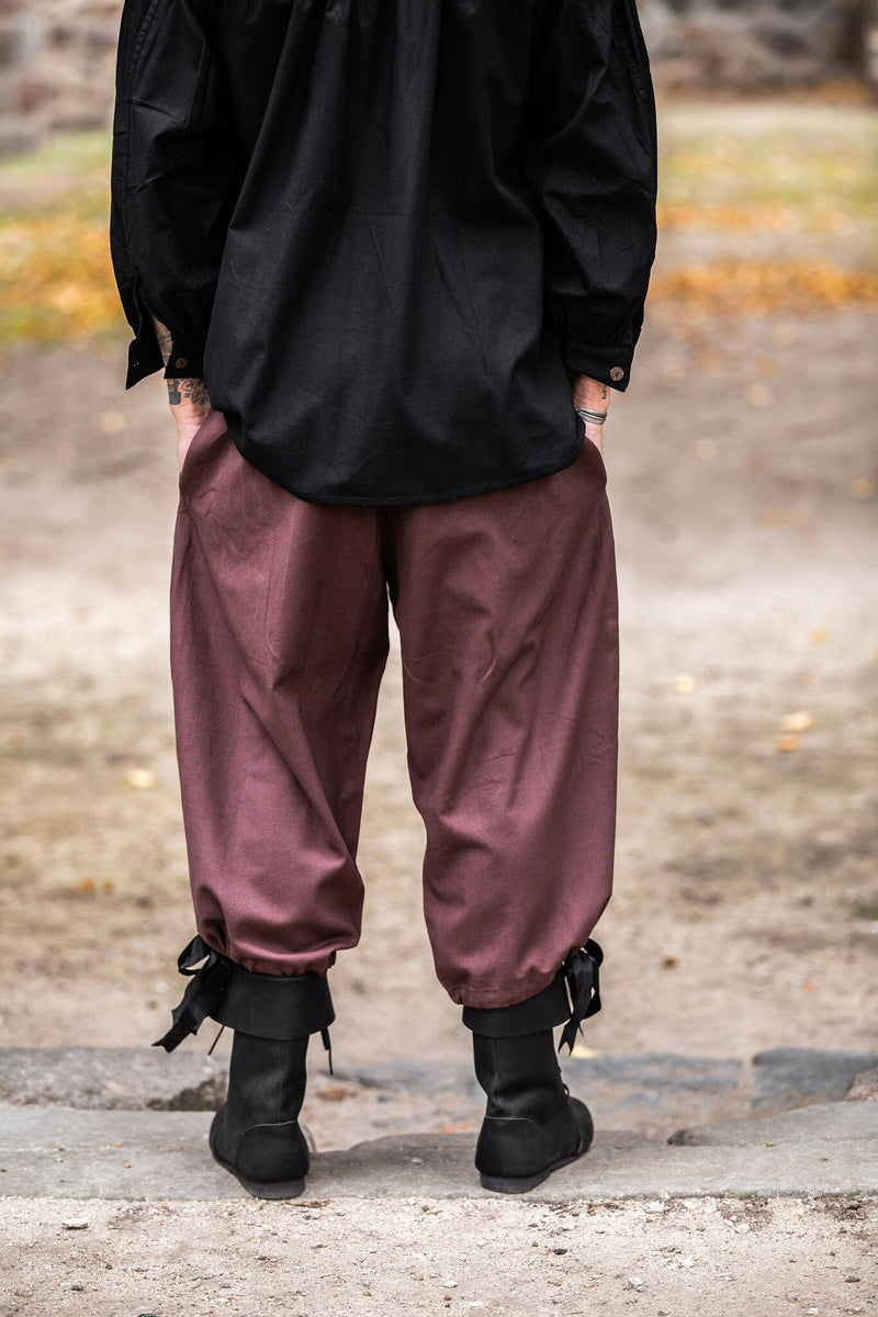 Driekwartsbroek, bruin