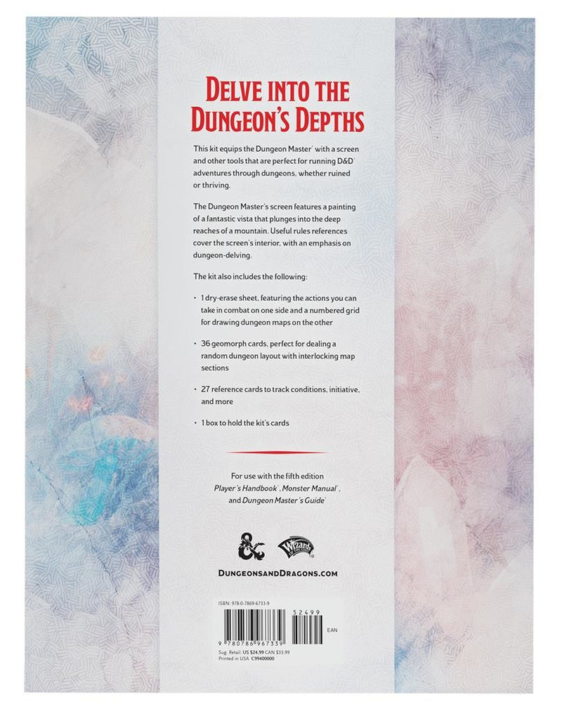 D&D 5.0 - Dungeon Master's Screen Dungeon Kit