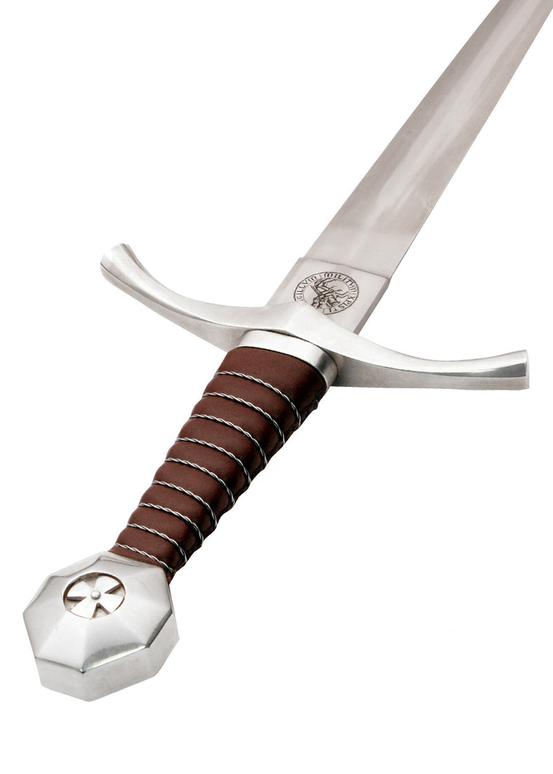 Middeleeuwse dolk tempelierszegel, semi-scherp