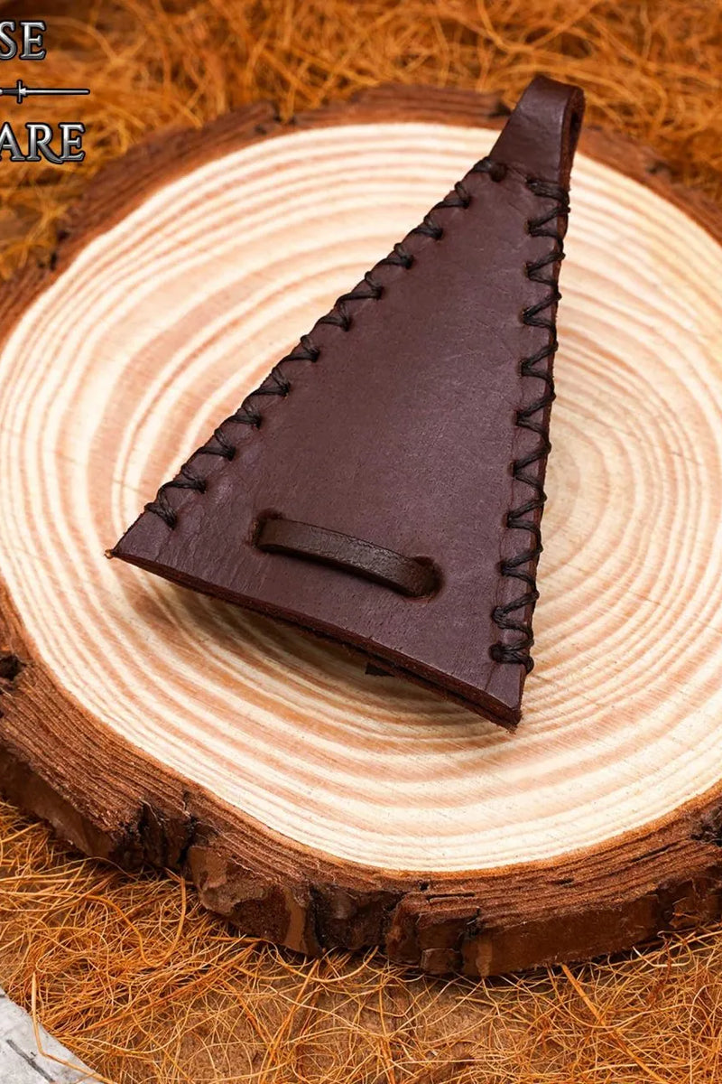 Leren hoes voor speren