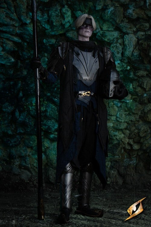 Dark elven Eventide helm, 1-1.2 mm