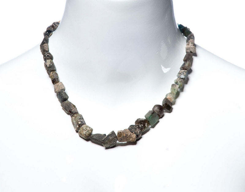 Glaskralen viking ketting, 25 kralen