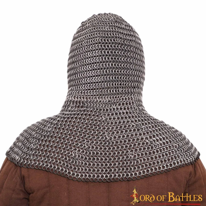 Ringbrynjehuva, aluminium & gummi 10 mm 