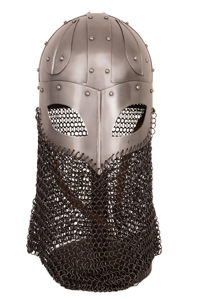 Ulfrik Viking helm met aventail, 1-1.2 mm