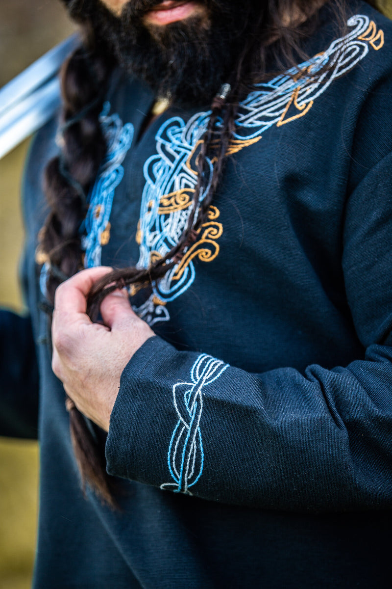 Viking Tunika Snorri, sort