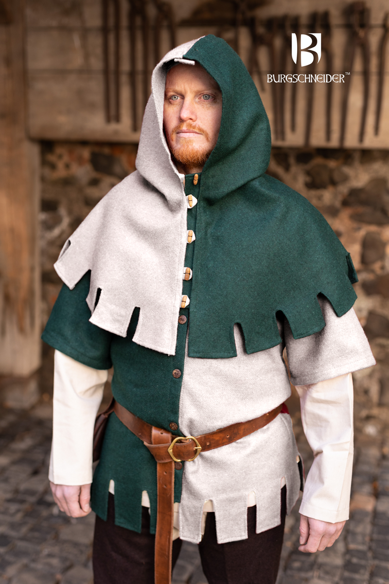 Kaproen Dangereuse, rechts, naturel, wolmix