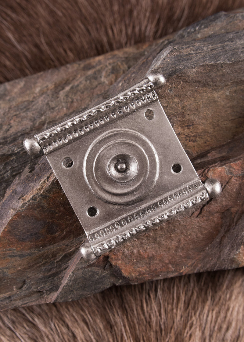 Tekija romana adorno del cinturón, vertind latón 