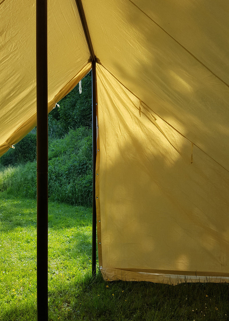 Canvas legertent, 3 x 3 m, 350 gsm