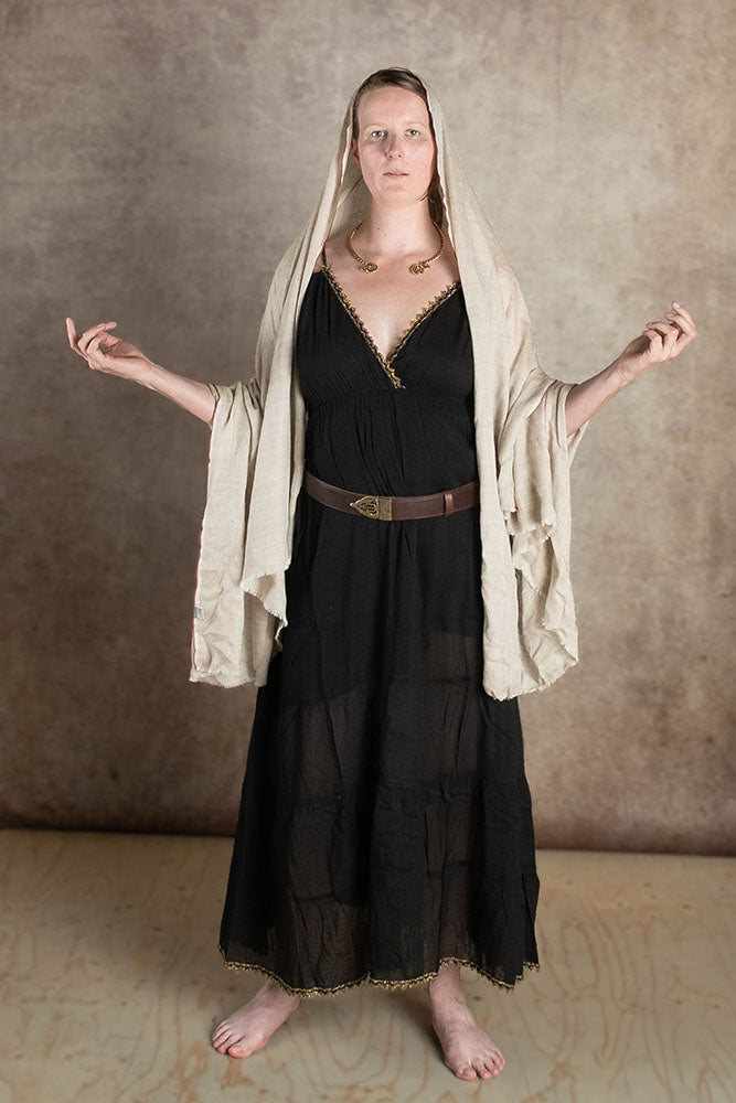 Göttinnen kleiden Athena, schwarz