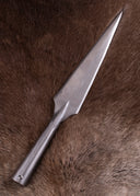 Médiéval pointe de lance, env. 40 cm, semi-tranchant 