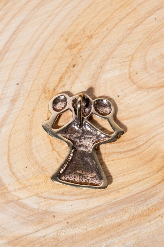 Valkyre amulet , brons