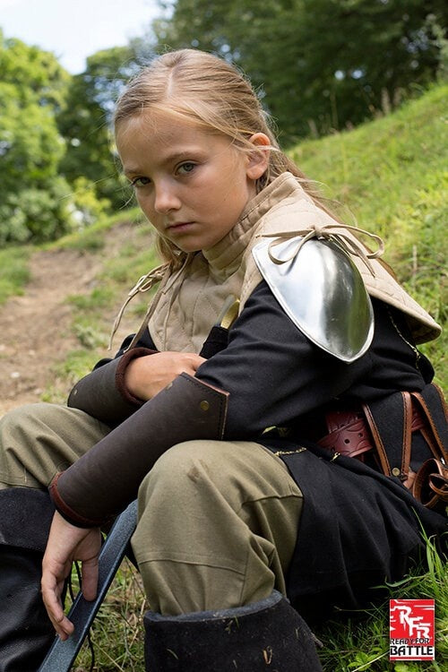 RFB colletto wambuis con spallacci, beige M/L 