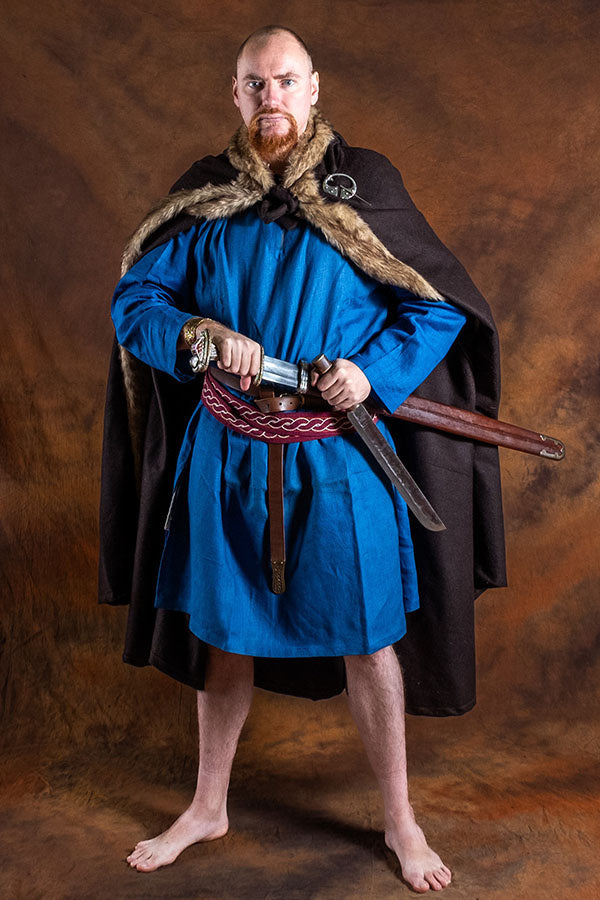 Vikingmantel Fjell, brun, ullblandning, brun 