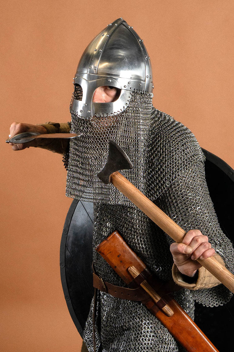 Viking brilhelm met maliën 1.6 mm