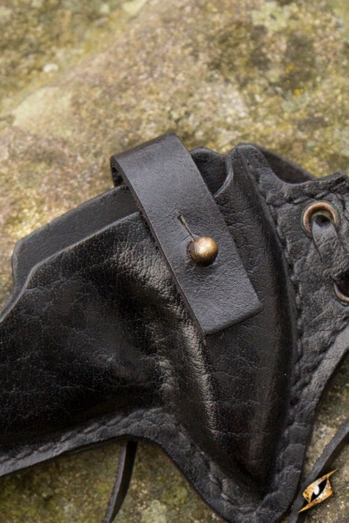 Larp Shuriken med indehaver, sort