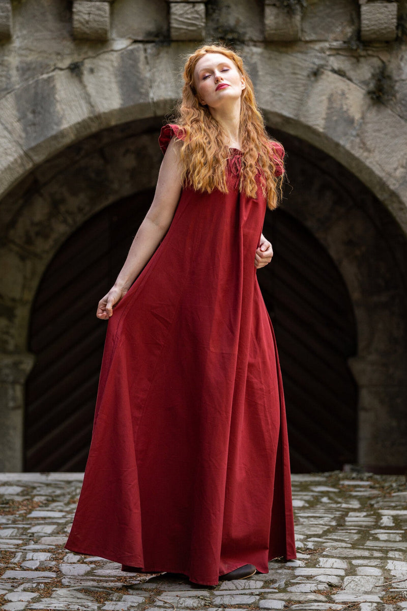 Renaissance robe Clara, rouge 
