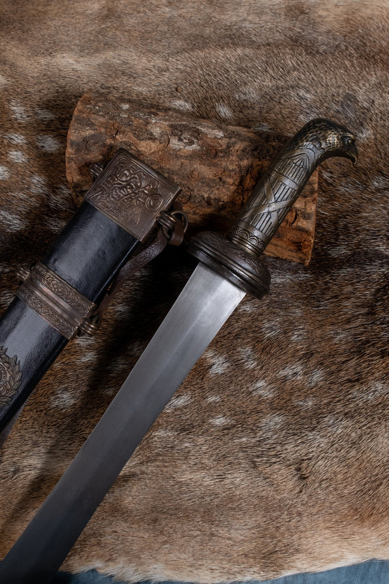 Roman 3rd century gladius Ravenna, semi-sharp