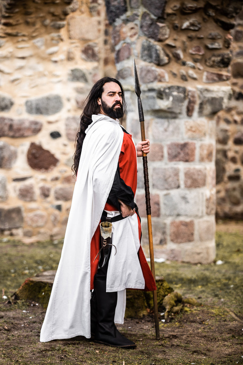 Templar cloak, white