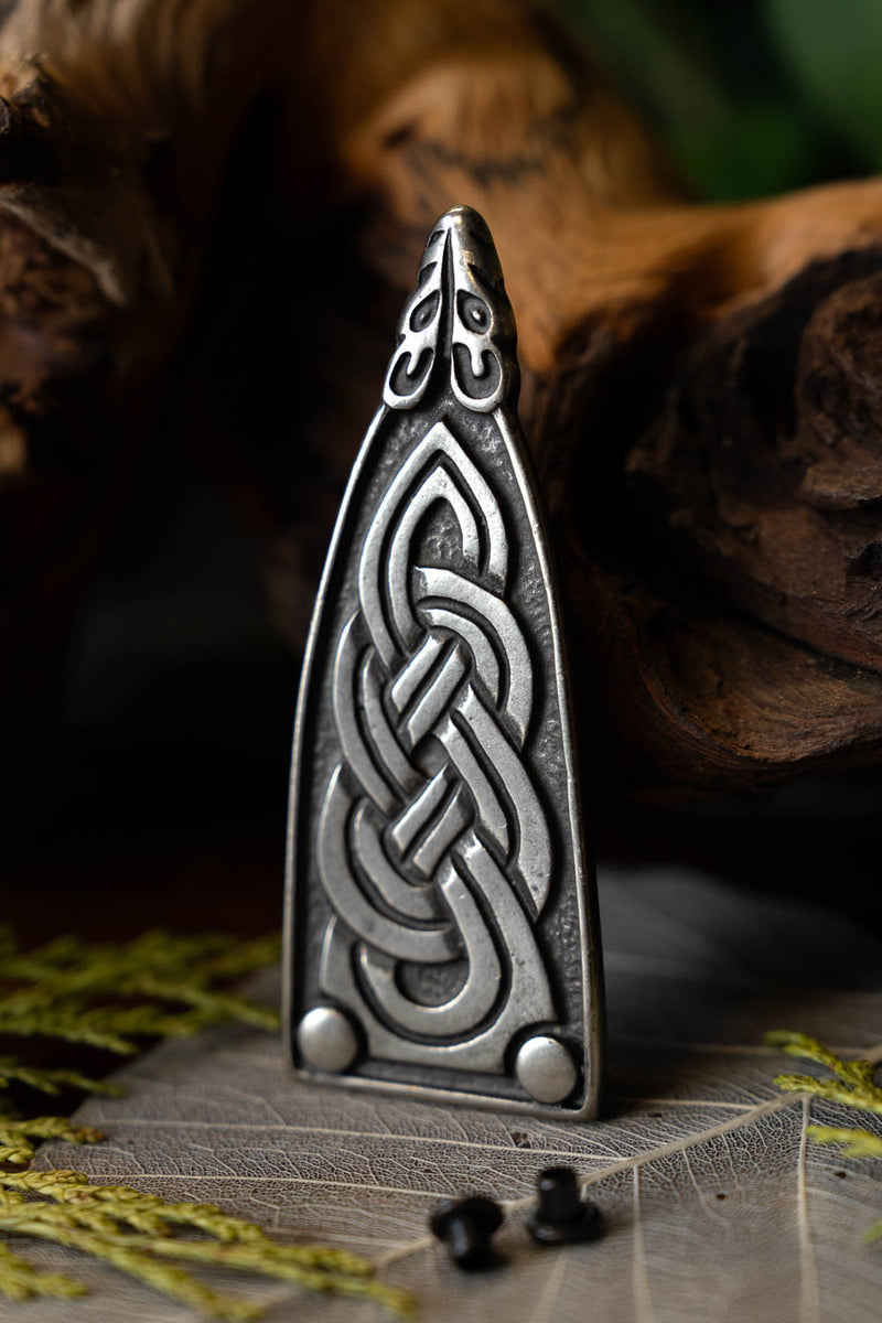 Viking bältesände Borrebest, försilvrad 