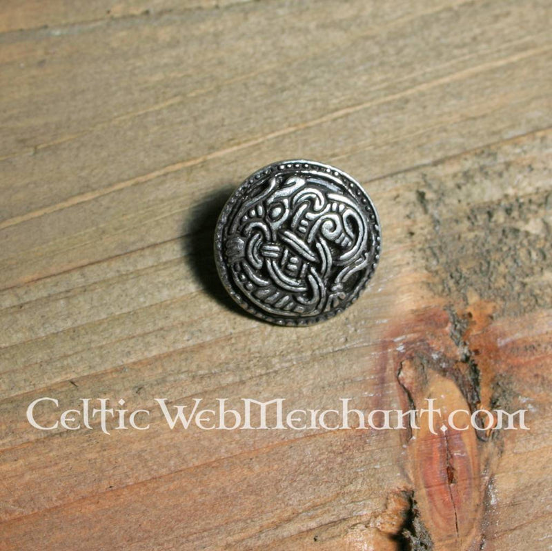 Rund bältesbeslag Hordaland försilvrad 