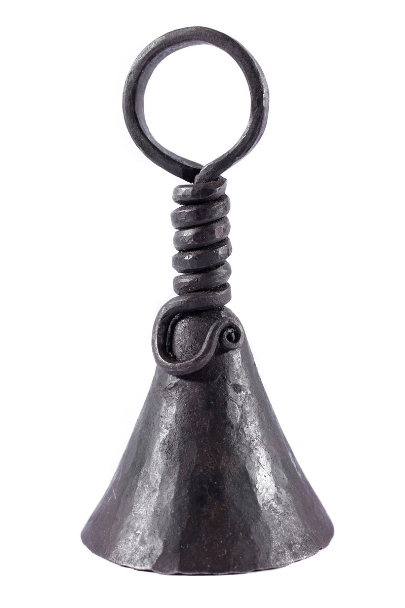 Handgesmede ijzeren bel