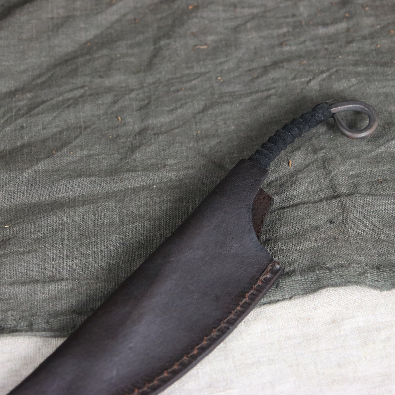 Celtic knife Glen, M, stainless steel, semi-sharp