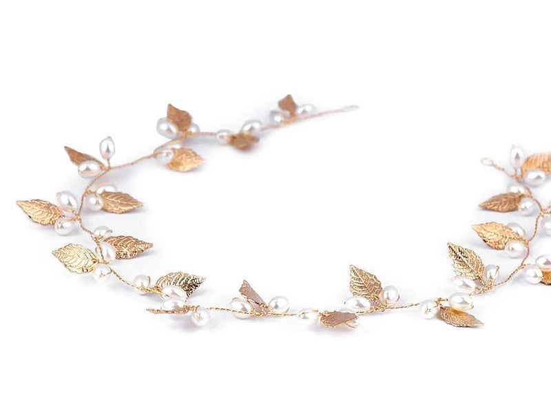 Diadème avec feuilles 