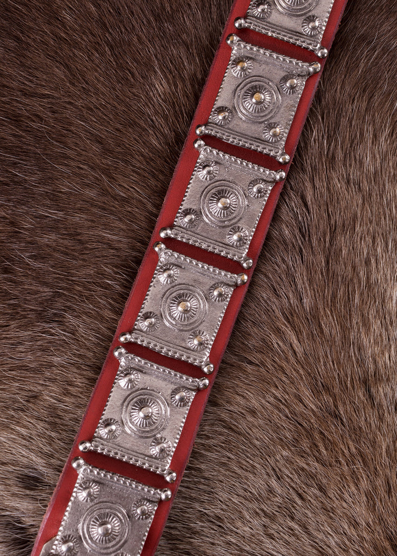 Romeinse cingulum Mainz rood, 134 cm